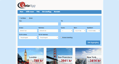 Desktop Screenshot of letaflyg.se